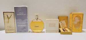 【ND4398aFH】香水おまとめ 6点セット CHANEL シャネル CHANCE/POUR MONSIEUR ニナリッチ イヴサンローラン等 コスメ 未開封／開封済み混合