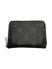 LOUIS VUITTON ジッピー・コインパース_モノグラム・キャンバス_BRW PVC ブラウン メンズ