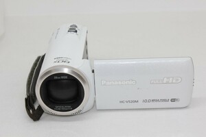 パナソニック デジタルハイビジョンビデオカメラ V520 内蔵メモリー32GB ホワイト HC-V520M-W #0093-1059