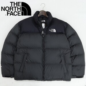 ◆THE NORTH FACE ノースフェイス 700フィル ヌプシ ダウン ジャケット 黒 ブラック XXL