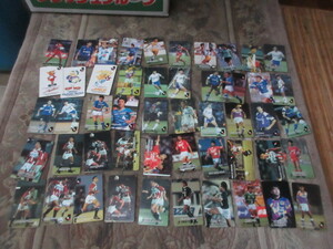 ５０枚　カルビーJリーグ・カード　1990年代サッカー選手