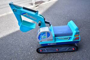 TOYCO トイコー KOBELCO コベルコ建機 ユンボ ACERA SK220 スーパーバージョン 油圧ショベル ショベルカー 乗用　玩具