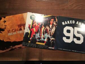 naked artz レコード 3点セット K-on & Mili & DJ tonk