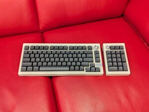 美品 CIDOO V75 & V21 セット VIA プログラマブル キーボード テンキー カスタム キーキャップ XDA 純正キースイッチ 純正キーキャップ付属