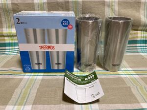 ☆THERMOS　サーモス☆ 真空断熱タンブラー 400ml ステンレス 2個セット JDI-400P　未使用