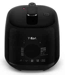 送料1500円 CY3408JP T-fal 電気圧力鍋 ラクラ・クッカー ミニ T-fal ティファール 黒 ブラック