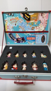 当選品 2008年 ペコちゃん ミニミニパペット地球旅行ゲーム&トランク 不二家 人形 フィギュア