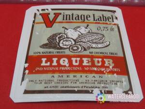 □■28312-HS■□[RETROVINTAGE-STICKER＊LABEL] WHISKY-JUICE-TEA 