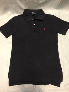 ●○ POLO RALPH LAUREN ポロ ラルフローレン ポロシャツ S 8/10 ネイビー(紺) ○●