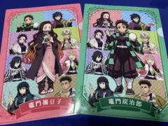 鬼滅の刃 牛角 コラボ クリアファイル 竈門炭治郎 竈門禰豆子