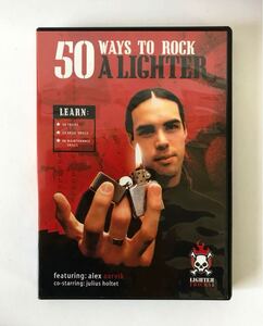 即決★ DVD DVD 50 WAYS TO ROCK A LIGHTER ZIPPO Zippo ジッポー オイルライタートリック集　