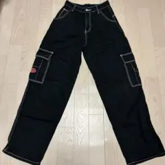 シーイン　XSサイズ　WAKE JEANS ワークパンツ・カーゴパンツ 黒