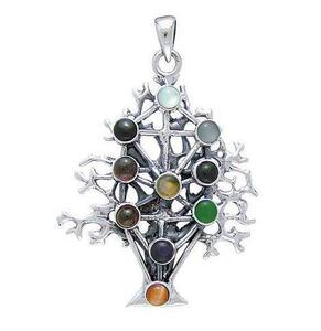 PS: Kabbalah Tree Of Life Pendant SV925