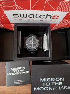 Snoopy x OMEGA x Swatch MoonSwatch Black