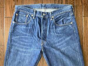 リーバイス Levi’ｓ ５０１ＣＴ カスタムテーパード ひげ落ち ブルー ジーンズ w33 ボタンフライ デニム パンツ ジーパン