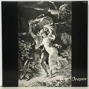 PROG/TRAPEZE トラピーズ/ TRAPEZE (LP) 国内盤 ORIGINAL 秘蔵盤新聞付き (g076)