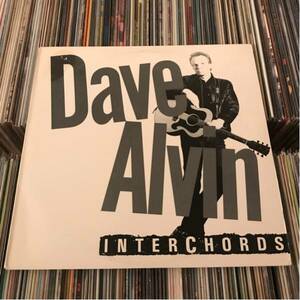 DAVE ALVIN (The Blasters) Promo LP INTER CHORDS.. US Rockabilly ロカビリー