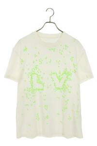 ルイヴィトン LOUISVUITTON 22AW RM222M NPL HNY14X サイズ:M LVスプレッドエンブロイダリーTシャツ 中古 GZ11