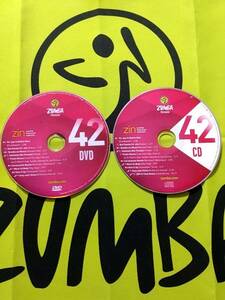 即決！　ZUMBA　ズンバ　ZIN42　CD ＆ DVD　インストラクター専用