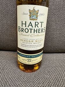 ラフロイグ 22年 HART BROTHERS 1990-2012 700ml 46% Laphroaig