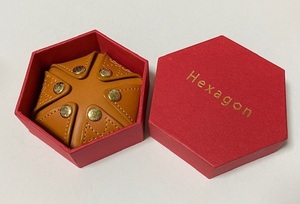 Steal スティール Hexagon ヘキサゴン コインケース 展示未使用品　