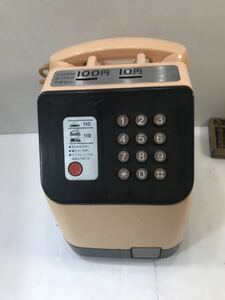 昭和レトロ プッシュボタン色 ピンク電話 675P-VB TEL