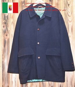 ★イタリア直輸入★良質　ウールコート　XXL (W-609）メンズ おすすめ　