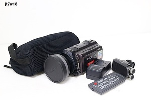 JT7w18 デジタルビデオカメラ Sony HDR-PJ630V 通電○ その他動作未確認 60サイズ