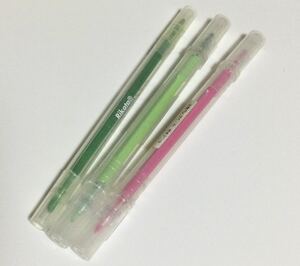 《Pen Spinning》Muji Twin Color Pen&High Lighter 無印　カラーペン2本＆ハイライター1本　黎明軸
