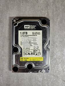 動作確認済み WDC Western Digita WD1001FALS 3.5"インチHDD(ハードディスク) SERIAL ATA★1000GB ★【中古動作品】★HP109★