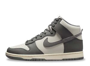 Nike Dunk High Retro SE Vintage "Light Bone and Tumbled Grey" 26cm DM0582-001