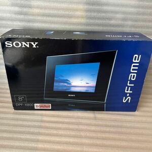 美品 高級機 SONY ソニー 木製調 デジタルフォトフレーム HDMI 対応 S-Frame DPF-X800 インテリア 家族写真 結婚式 ペット 犬 猫 等