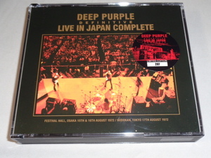 DEEP PURPLE/LIVE IN JAPAN COMPLETE　６CD