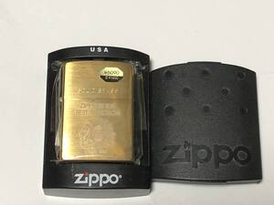 未使用 ケース付き ZIPPO ジッポー ZIPPO IS BEST SELCTION ソリッドブラス 2005年製 SOLID BRASS アメリカ オイルライター MADE IN USA