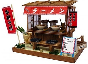 ビリーの手作りドールハウス・昭和屋台キット「ラーメン屋」新品