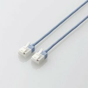 メール便発送 エレコム LANケーブル CAT6A スーパースリム 爪折れ防止 7.0m ブルー LD-GPASST BU70