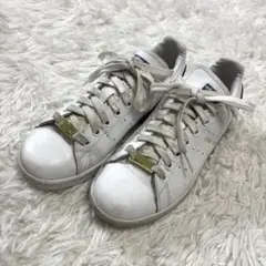 Adidas Stan Smith ホワイト レザー スニーカー