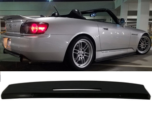 ホンダ S2000 AP1 AP2 リアトランクウィングスポイラー艶消黒マットブラック TM 2000-2009 ロードスター