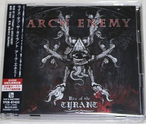 ◇ アーク・エネミー ARCH ENEMY ライズ・オブ・ザ・タイラント Rise Of The Tyrant 初回限定 2枚組 日本盤 帯付き TFCK-87423 新品同様◇