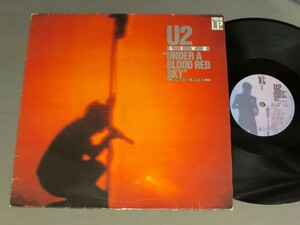 ●欧州盤LP U2/UNDER A BLOOD RED SKY○