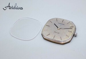 ☆ムーブメント☆1円～☆LONGINES (ロンジン)☆ SL文字盤 クオーツ ムーブメント ☆稼働品～※精度は不明☆『VRM-80』 