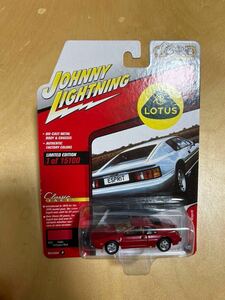 ジョニーライトニング JOHNNY LIGHTNING ロータス エスプリ 赤 1/64 ミニカー