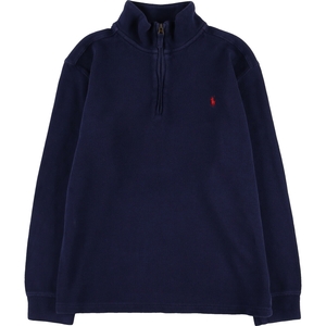 古着 ラルフローレン Ralph Lauren POLO by Ralph Lauren コットンニットハーフジップセーター レディースL相当 /eaa491902 ss2501_10