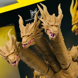 難あり中古品 S.H.Monsterarts ゴジラ キングオブモンスターズ キングギドラ 2019