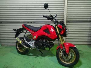 ホンダ　グロム125 JC61 GROM　HONDA　エイプ　モンキー　カブ　