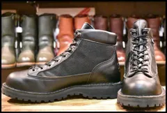 【9.5EE 良品 白タグ】Danner ダナーライトブラック 30465 ゴアテックス GORE-TEX トレッキング レースアップ ブーツ HOPESMORE【FA128】