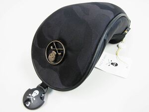 正規品★Mark＆Lona マーク＆ロナ★GaugeCamoHead Cover スカルカモヘッドカバーUT用【MLS-1C-SH32】ブラック黒【本物保証】CORDURA