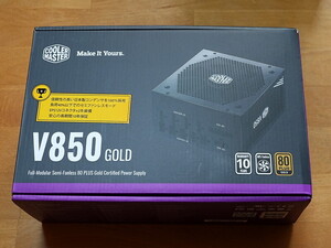 Cooler Master V850 Gold 850W 電源ユニット 80PLUS Gold （MPY-8501-AFAAGV-JP）