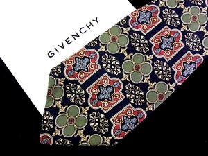 ♪今週の特売980円～♪1898♪状態並品【GIVENCHY】ジバンシィ【花 装飾 柄】