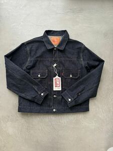 LEVIS VINTAGE CLOTHING LVC リーバイス 507XX 2nd セカンド デニムジャケット ジージャン Tバック T-back 46 リジット 日本製 美品